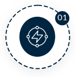 Stecker und Blitzsymbol