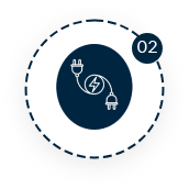 Stecker und Blitzsymbol